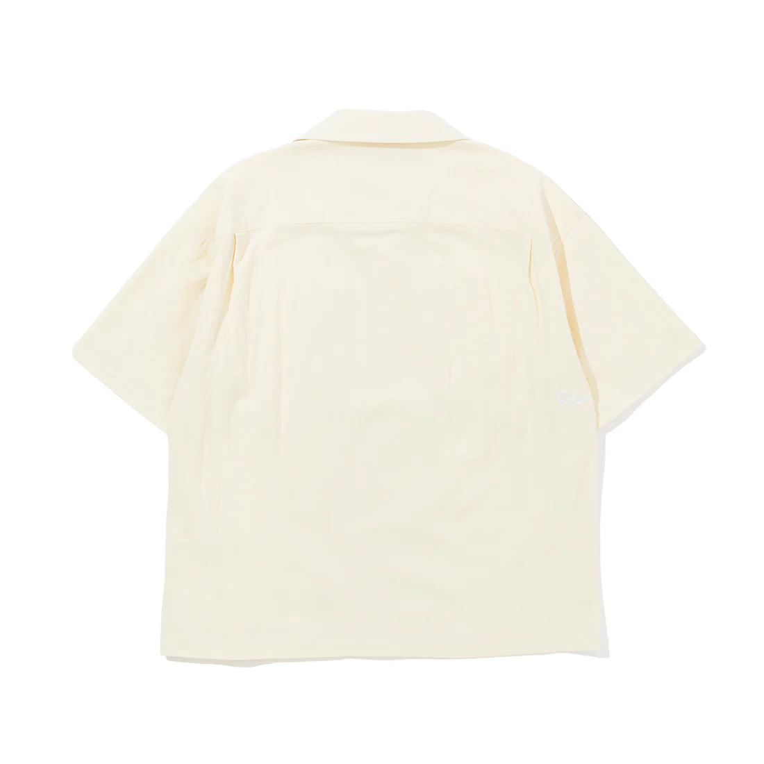 POLER HEMP RELAX OPEN COLLAR SHIRT