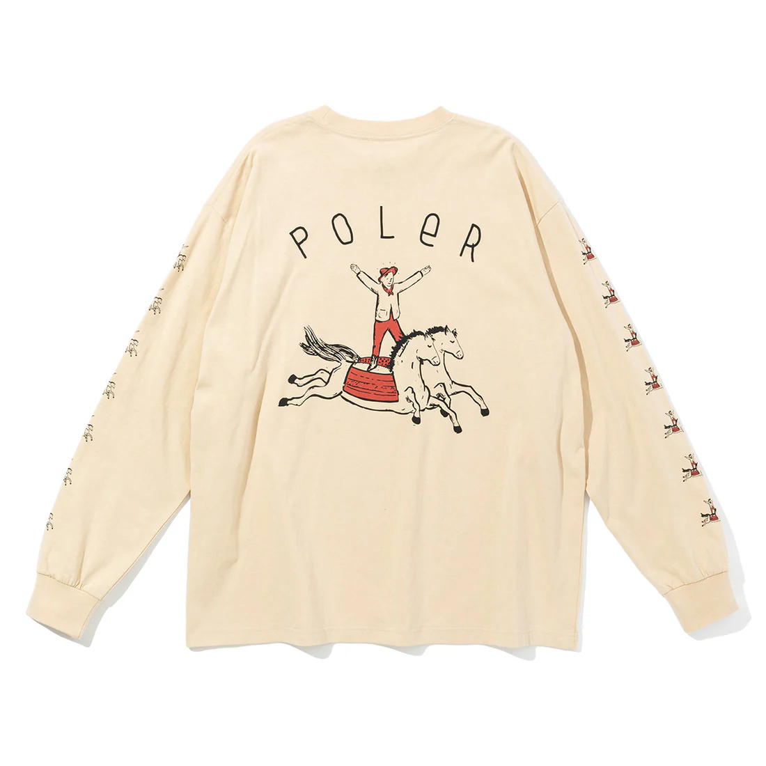 POLER HORSE RELAX FIT L/S TEE