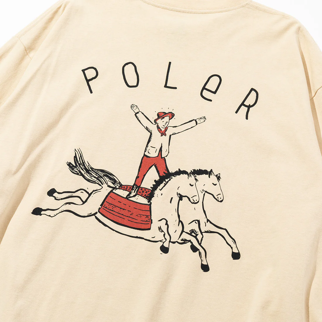 POLER HORSE RELAX FIT L/S TEE