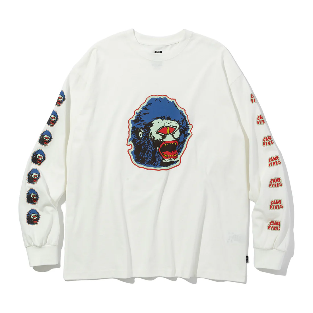 POLER MAN WOLF RELAX FIT L/S TEE