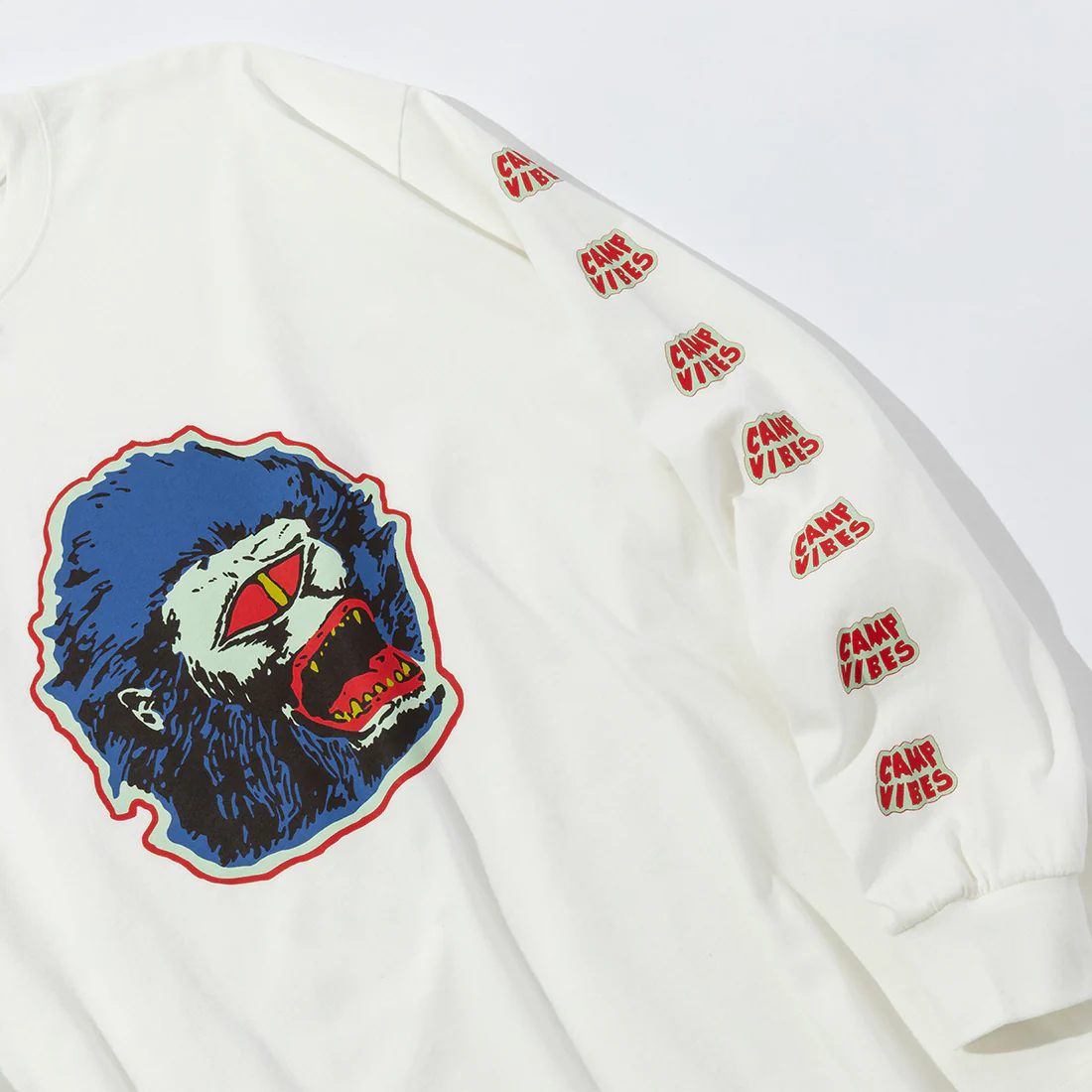 POLER MAN WOLF RELAX FIT L/S TEE