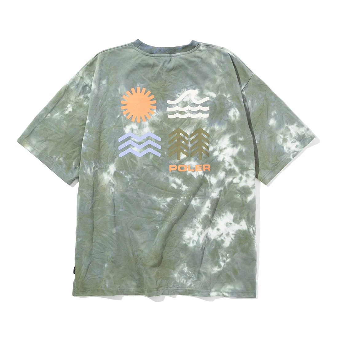 POLER ELEMENT QUICK DRY DYE TEE