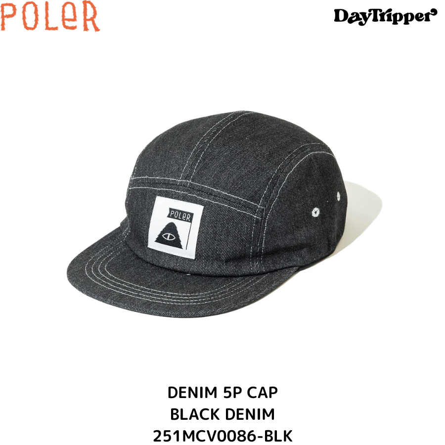 POLER DENIM 5P CAP