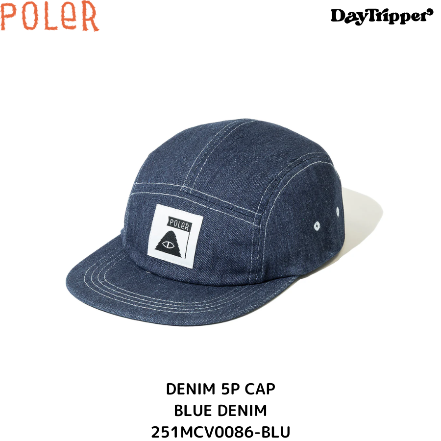 POLER DENIM 5P CAP