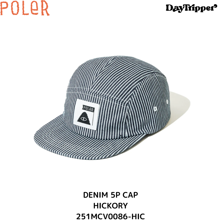 POLER DENIM 5P CAP