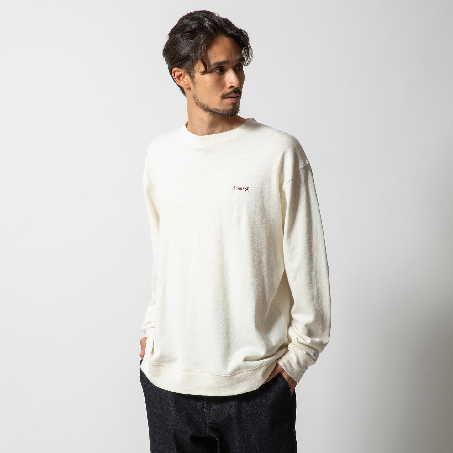 ROARK-H/W HEMPCOTTON L/S TEE