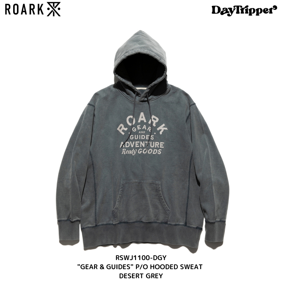 ROARK-"GEAR & GUIDES" P/O HOODED SWEAT