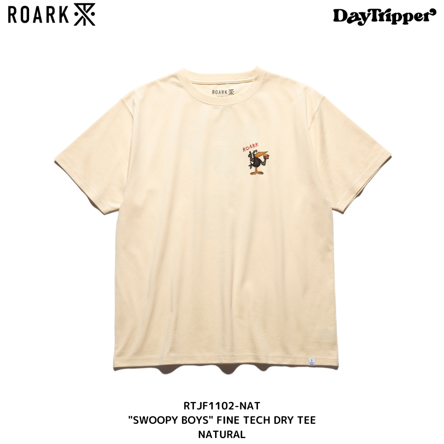 ROARK-"SWOOPY BOYS" FINE TECH DRY TEE