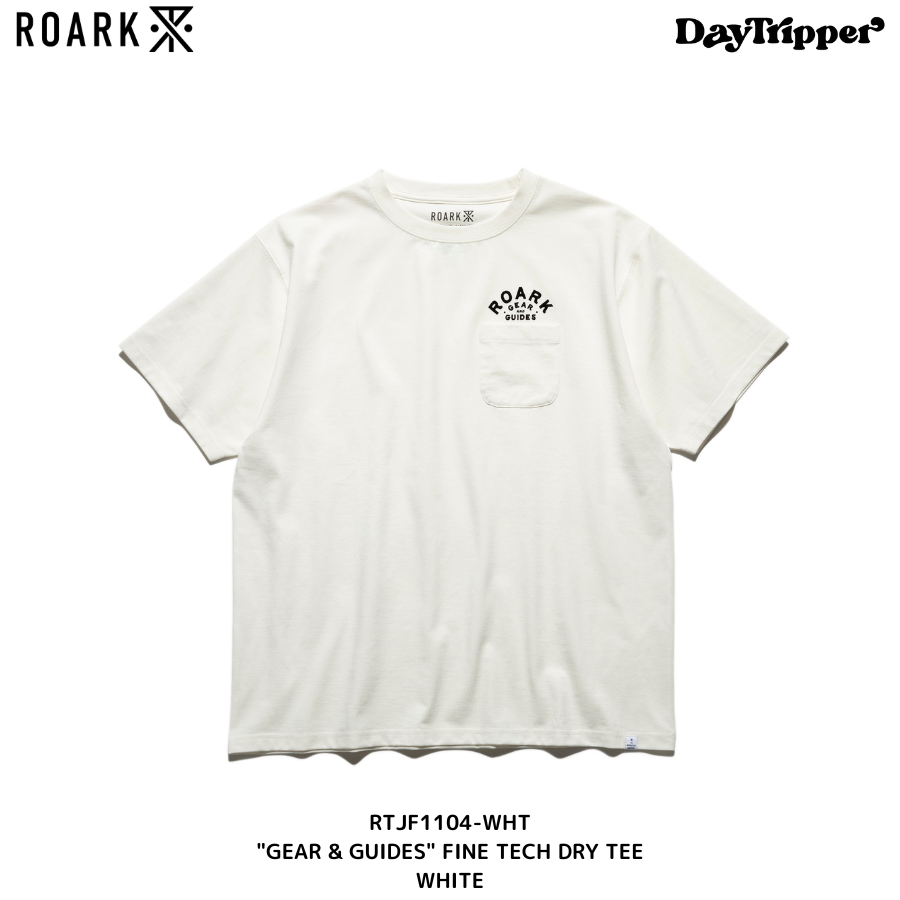 ROARK-"GEAR & GUIDES" FINE TECH DRY TEE