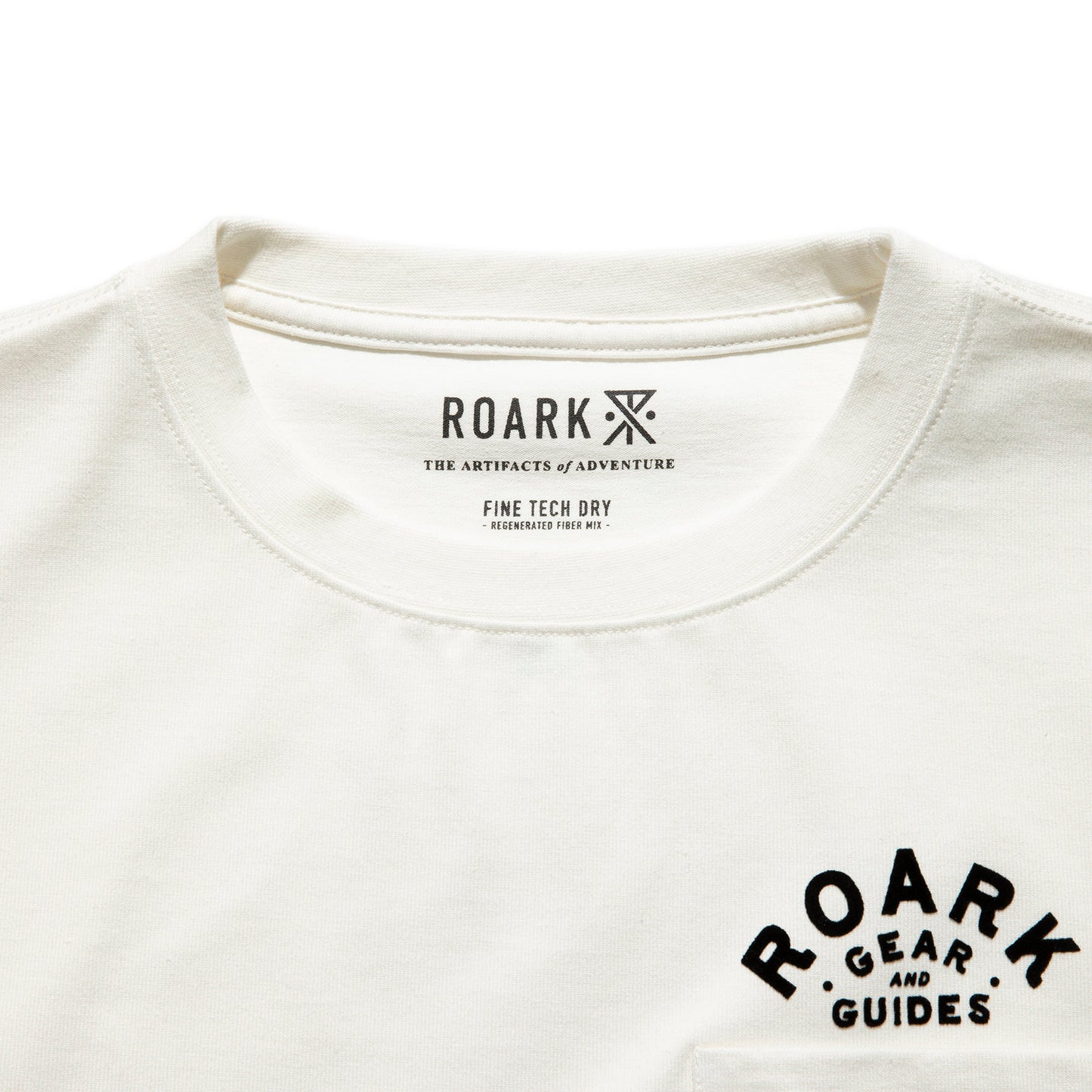 ROARK-"GEAR & GUIDES" FINE TECH DRY TEE