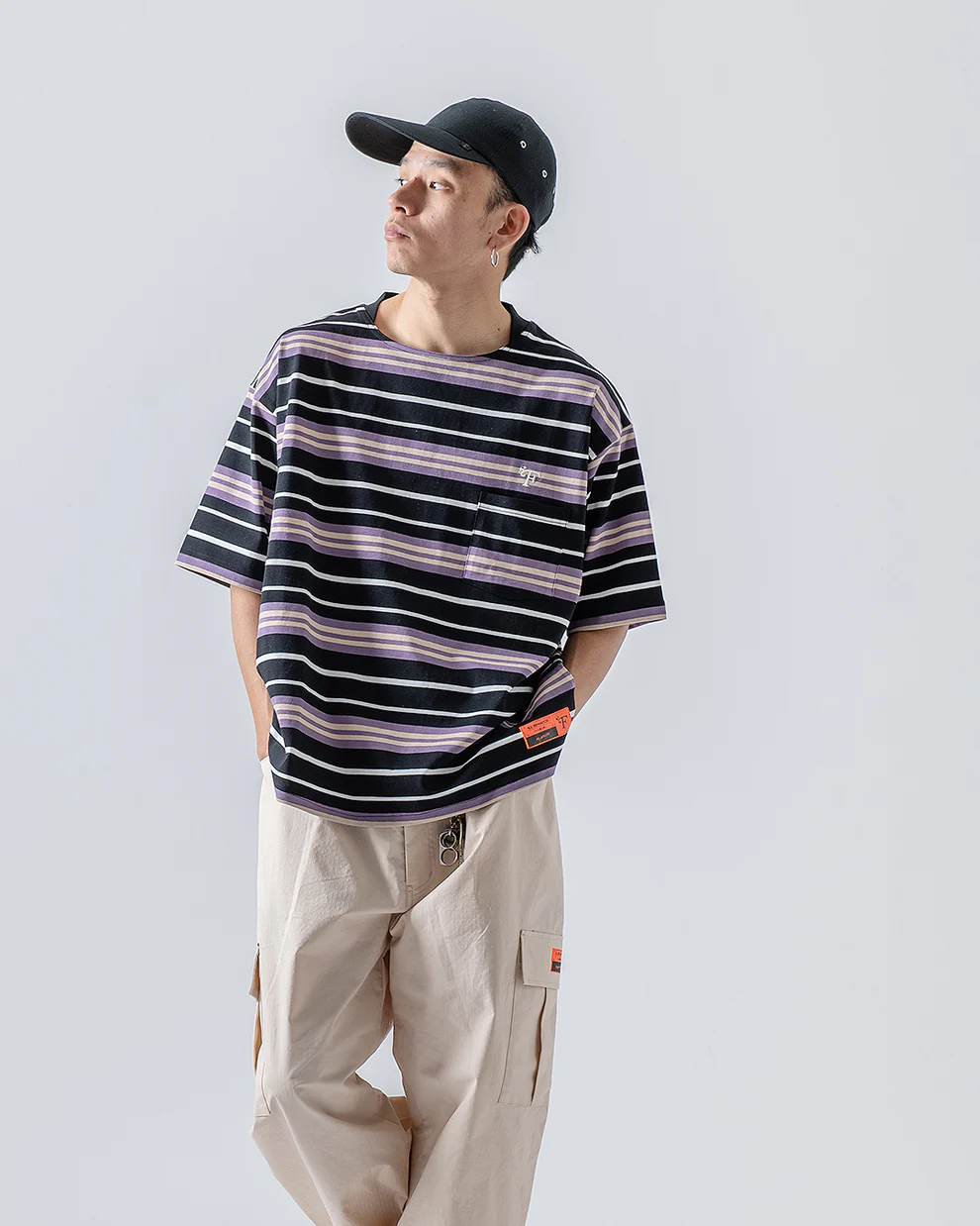 FLATLUX Dada Border Tee