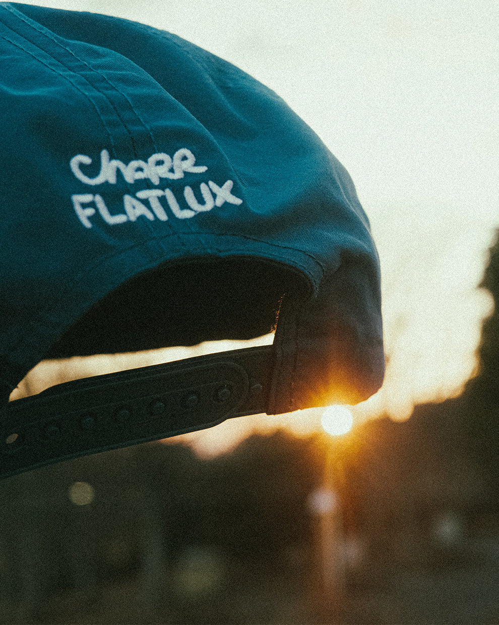 FLATLUX Charr Morita x FLATLUX - Yin&Nyang Nylon Cap
