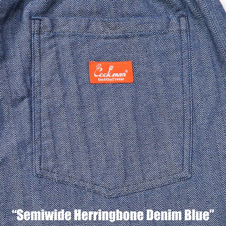 Cookman Chef Pants Semiwide Herringbone