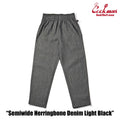 Cookman Chef Pants Semiwide Herringbone