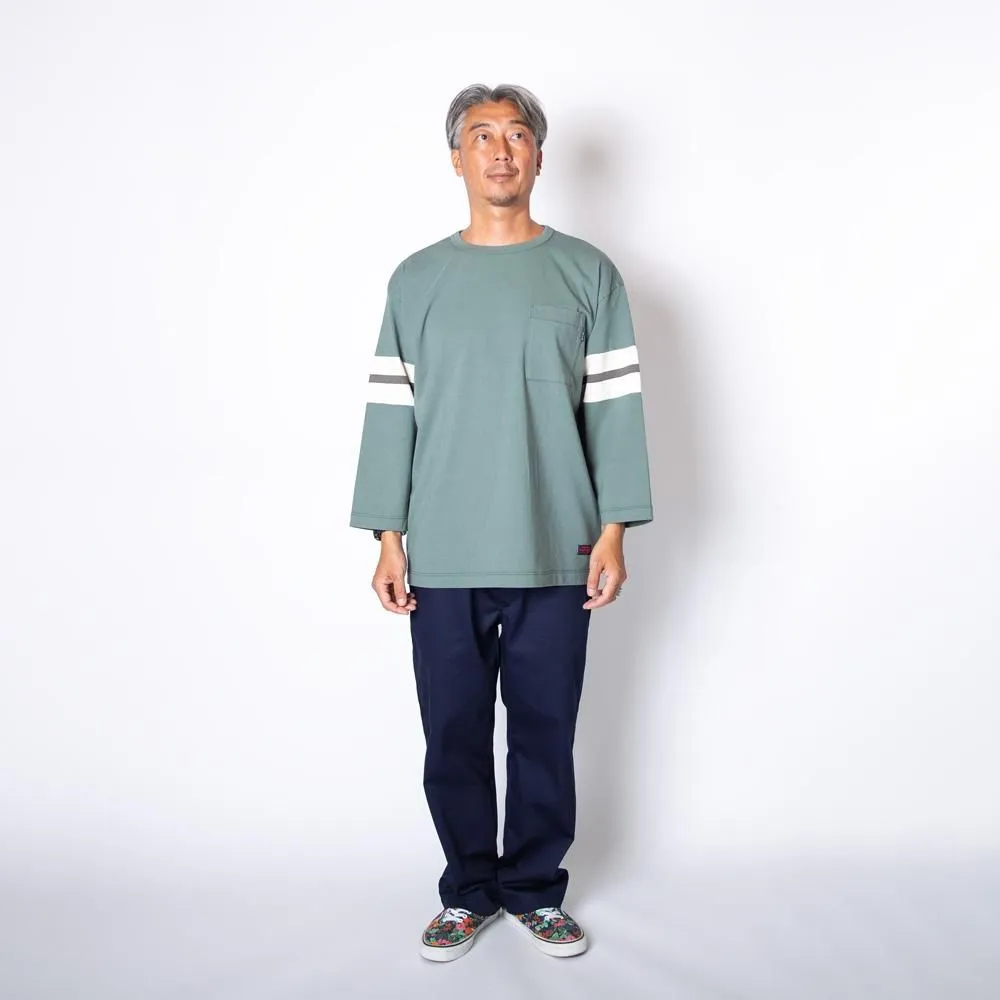 TURN ME ON  9分袖TEE  GREEN