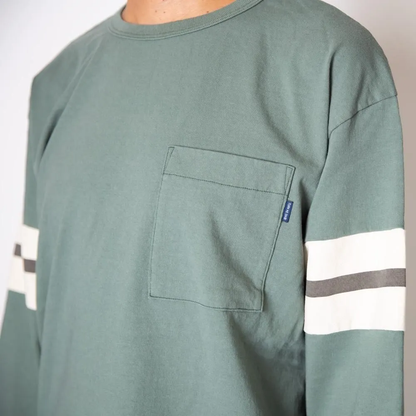 TURN ME ON  9分袖TEE  GREEN