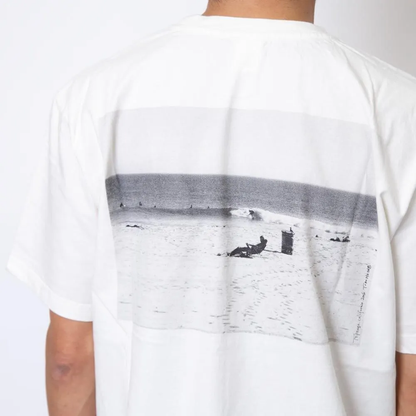 TURN ME ON CA SCRAP BOOK#1 TEE WHITE