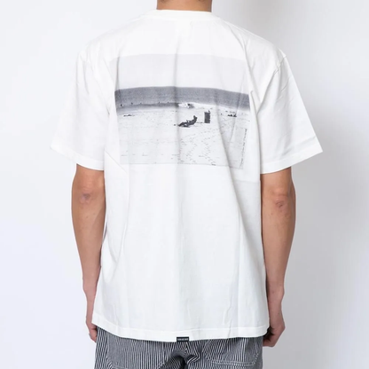 TURN ME ON CA SCRAP BOOK#1 TEE WHITE