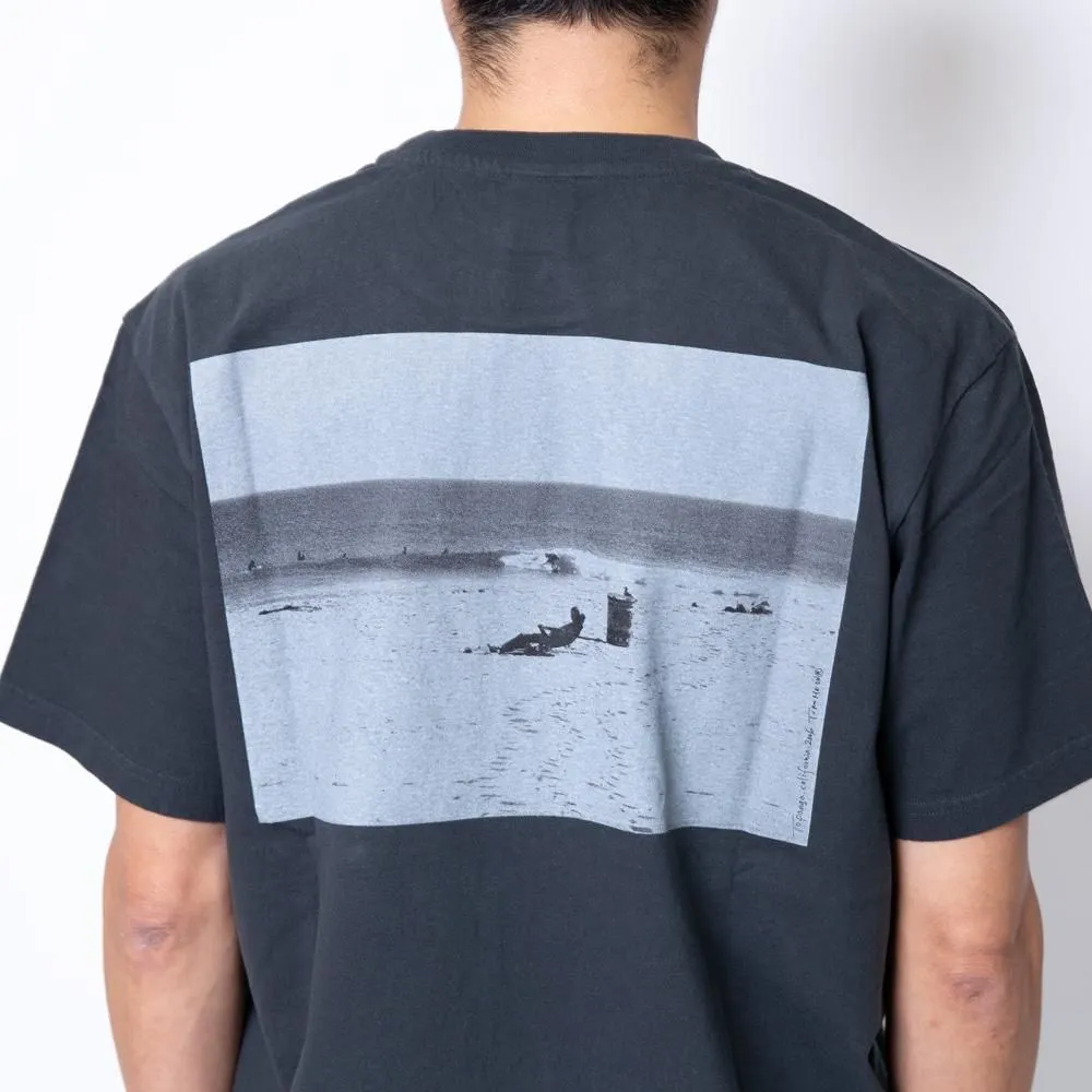 TURN ME ON CA SCRAP BOOK#1 TEE BLACK