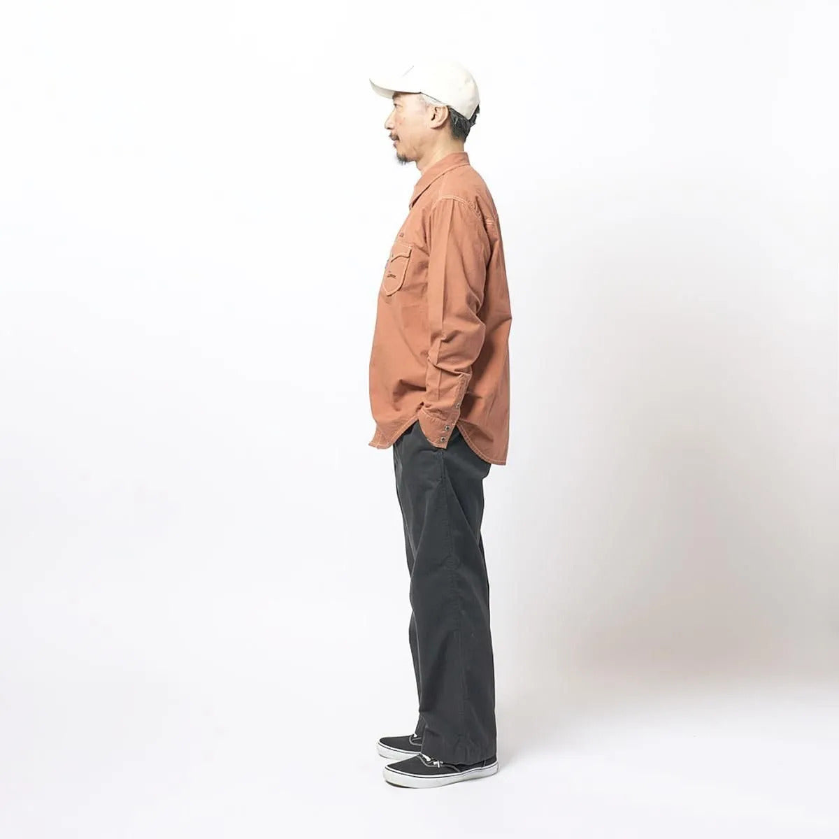 TURN ME ON ウエスタンシャツ BRICK