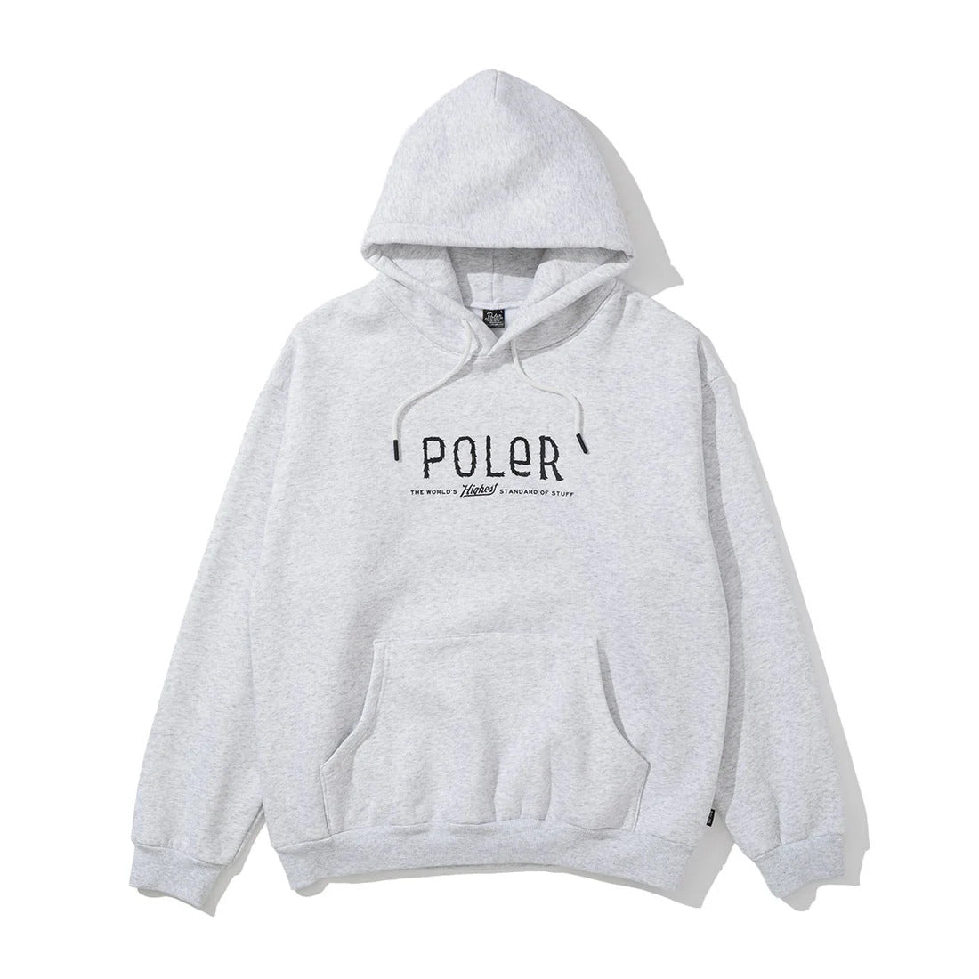 POLER FURRY FONT HOOD ASH GREY