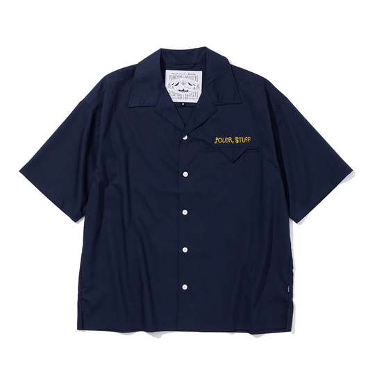 POLER TOURIST TRAP RELAX OPEN COLLAR SHIRT