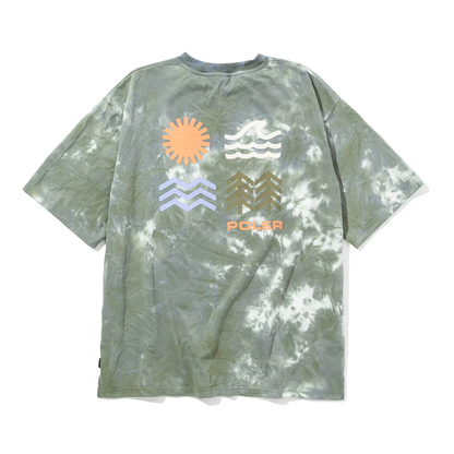 POLER ELEMENT QUICK DRY DYE TEE