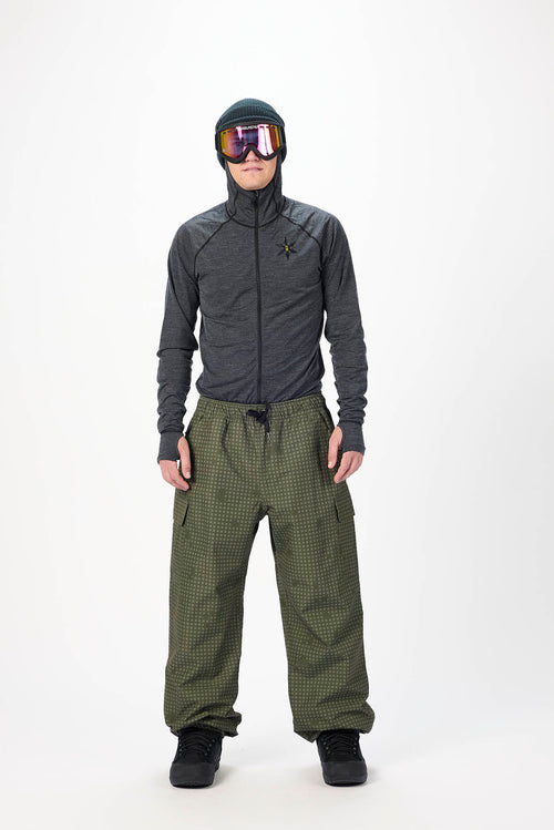 AIRBLASTER Access Cargo Pant Olive Grid