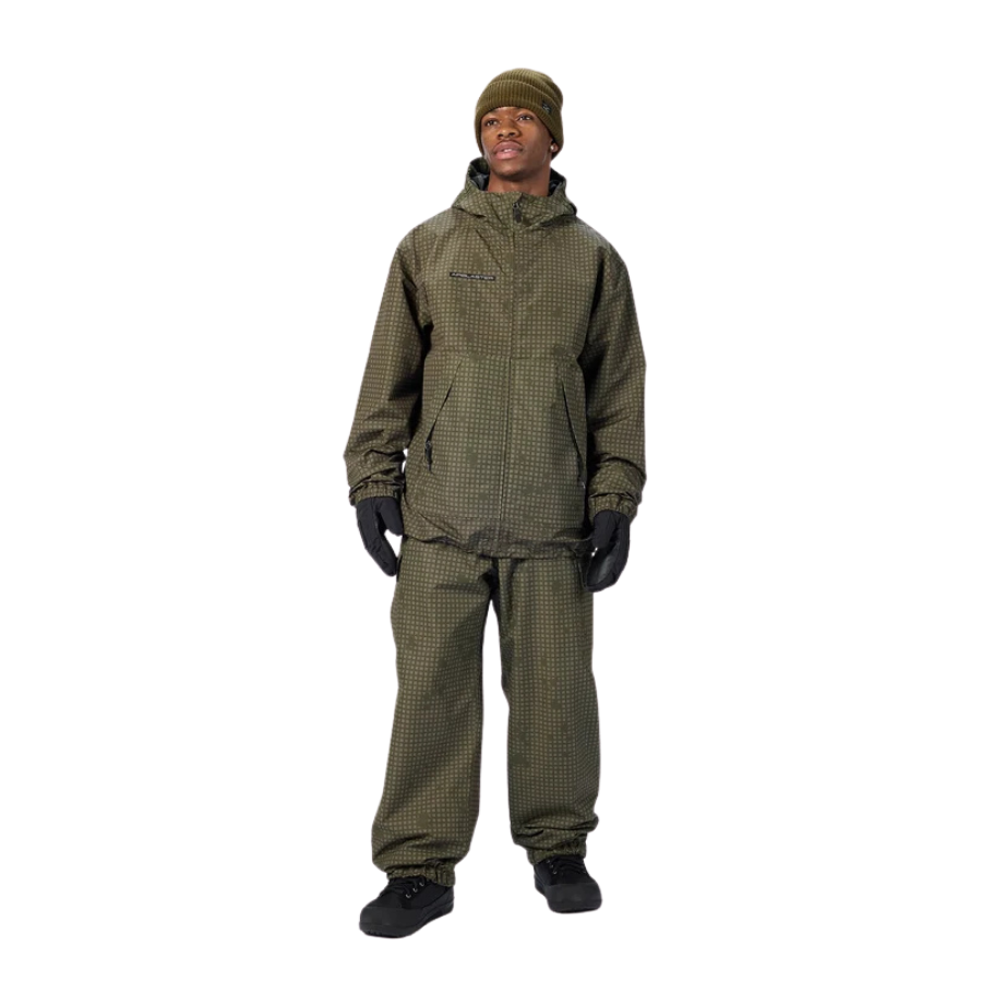 AIRBLASTER Access Jacket Olive Grid