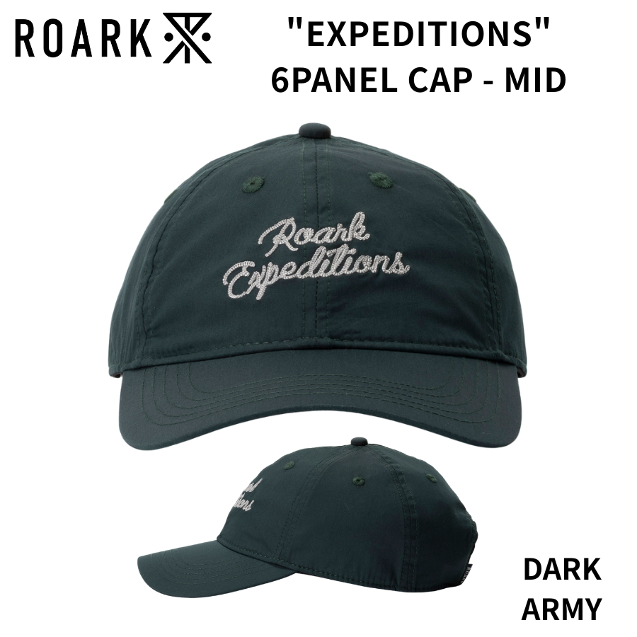 ROARK EXPEDITIONS 6PANEL CAP - MID