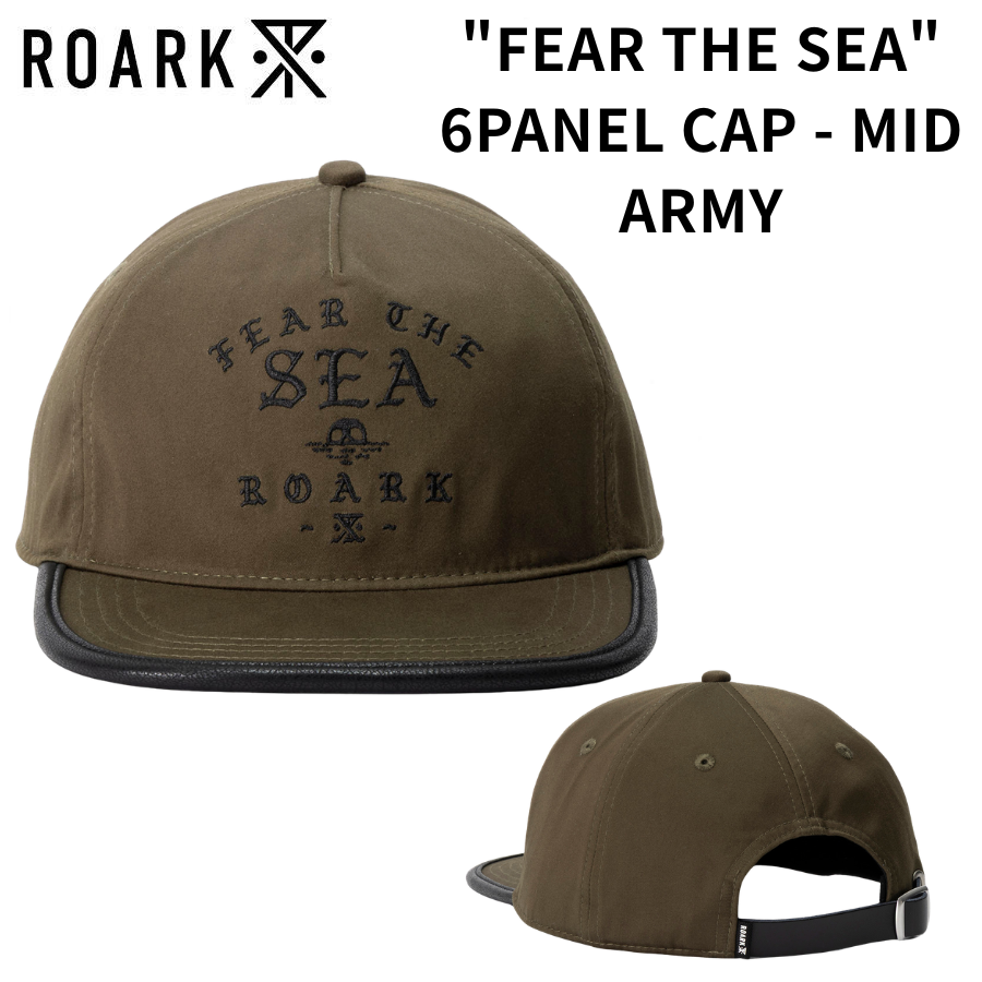 ROARK "FEAR THE SEA" 6PANEL CAP - MID
