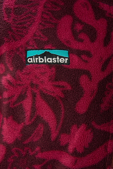 AIRBLASTER Fleece Half Zip Plum Earth Life
