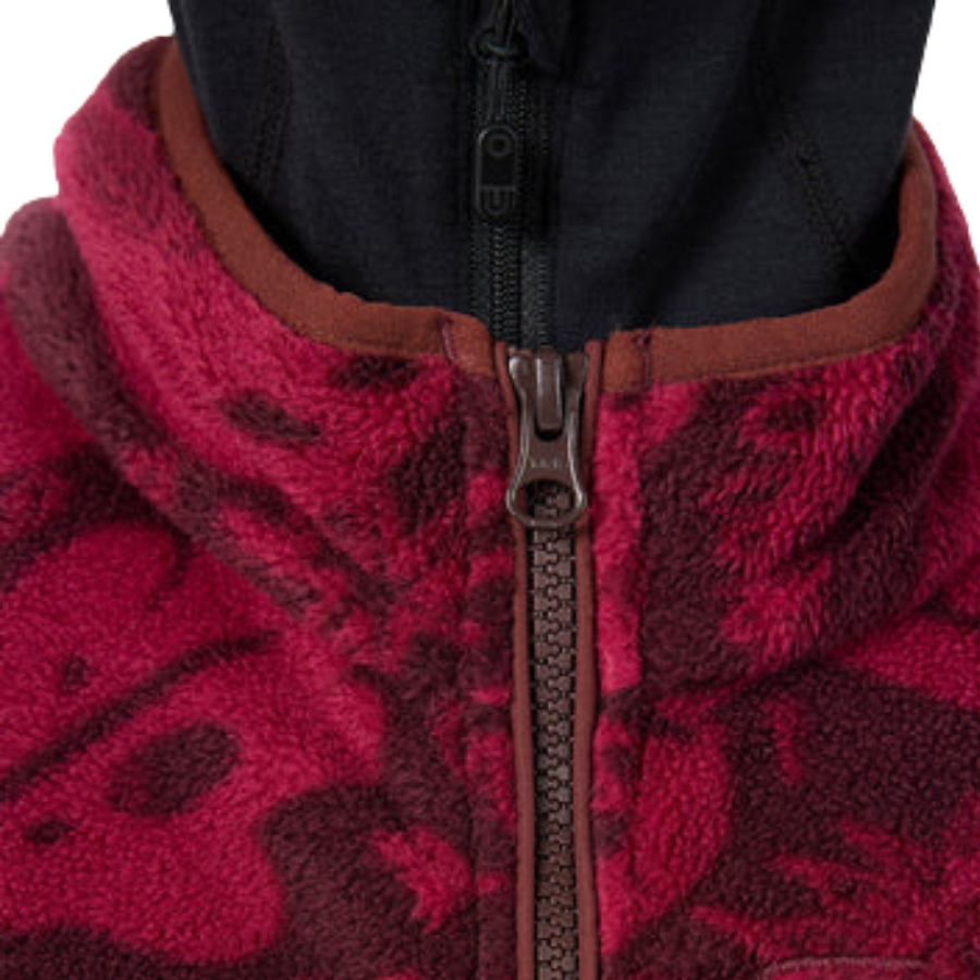 AIRBLASTER Fleece Half Zip Plum Earth Life