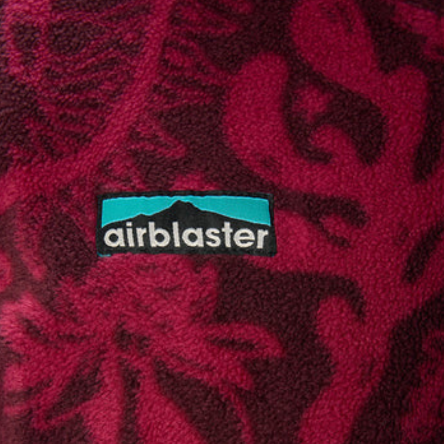 AIRBLASTER Fleece Half Zip Plum Earth Life