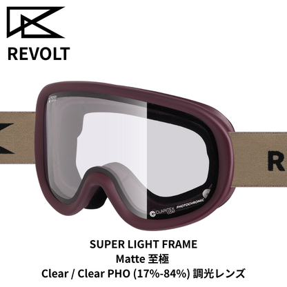REVOLT 平面 Super Light Frame/Spap Buckel Band (マグネット式)