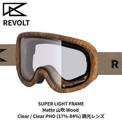 REVOLT 平面 Super Light Frame/Spap Buckel Band (マグネット式)