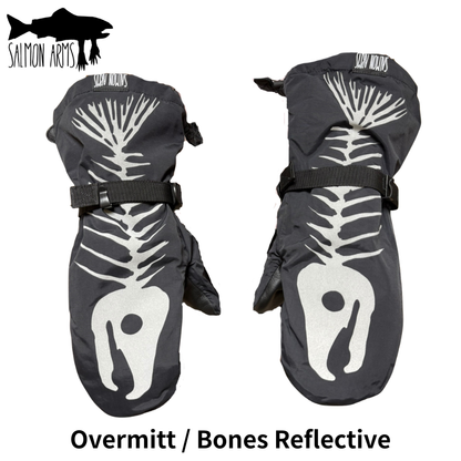 SALMON ARMS Overmitt Bones Reflective
