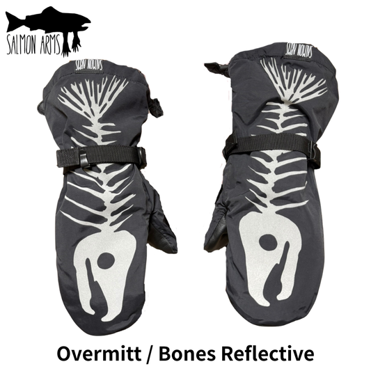 SALMON ARMS Overmitt Bones Reflective