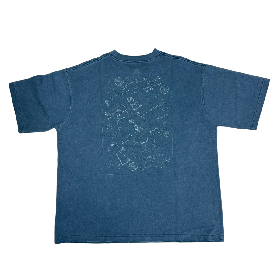 POLER PIGMENT DAY ONE RELAX FIT TEE