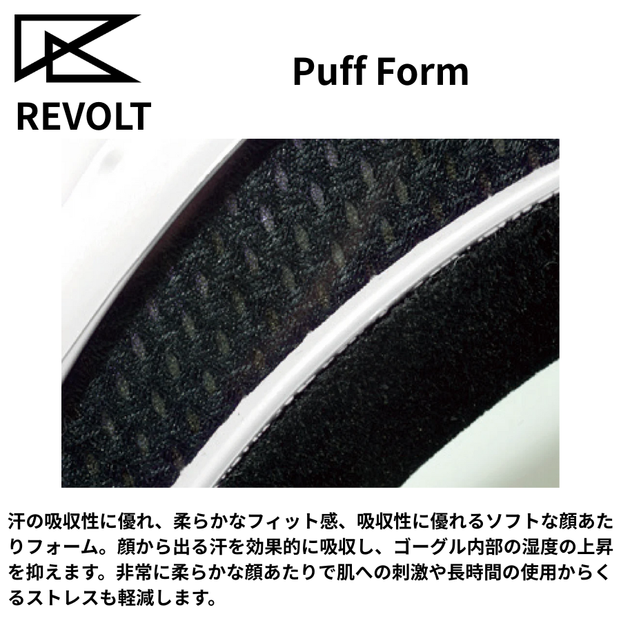 REVOLT Flat Super Light Frame/Spap Buckel Band (Magnetic)