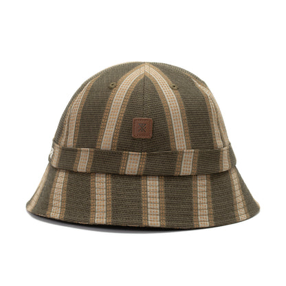 ROARK "VERTICAL STRIPE" JACQUARD METRO HAT -MID
