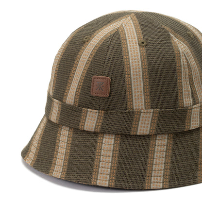 ROARK "VERTICAL STRIPE" JACQUARD METRO HAT -MID
