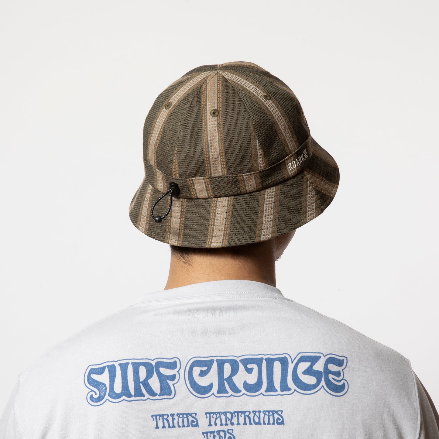 ROARK "VERTICAL STRIPE" JACQUARD METRO HAT -MID