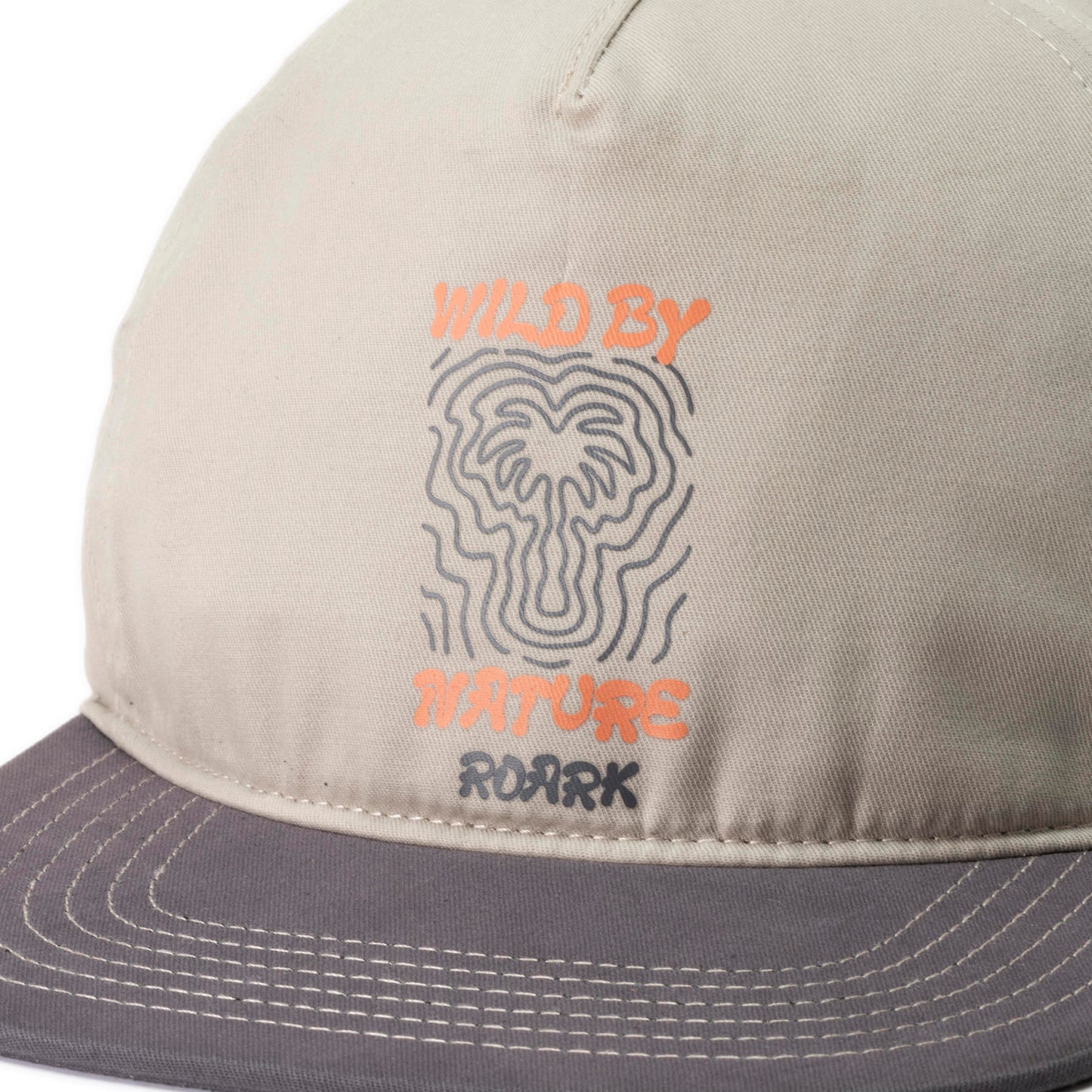 ROARK WILD BY NATURE 6PANEL CAP - MID