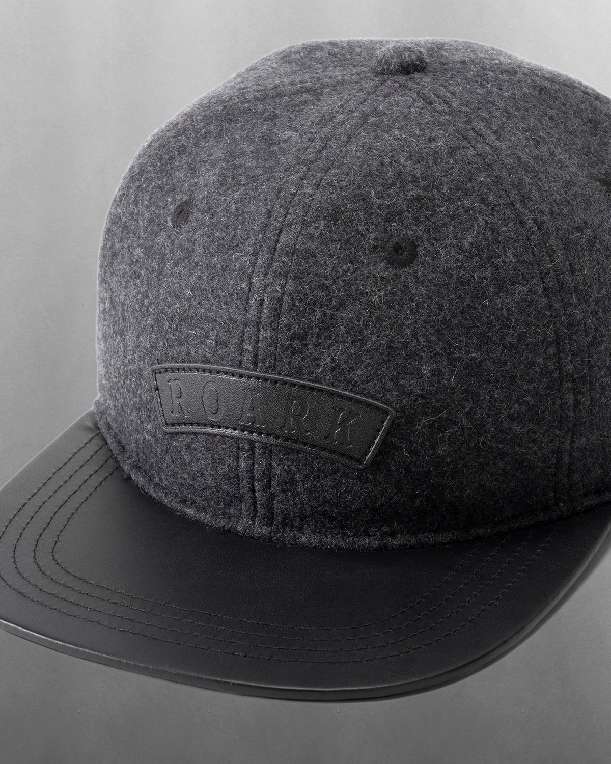 ROARK "MEDIEVAL" 6PANEL CAP - HIGH BLACK