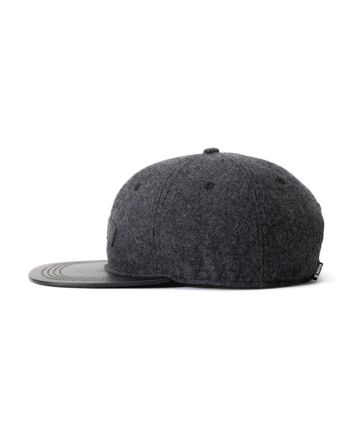 ROARK "MEDIEVAL" 6PANEL CAP - HIGH BLACK