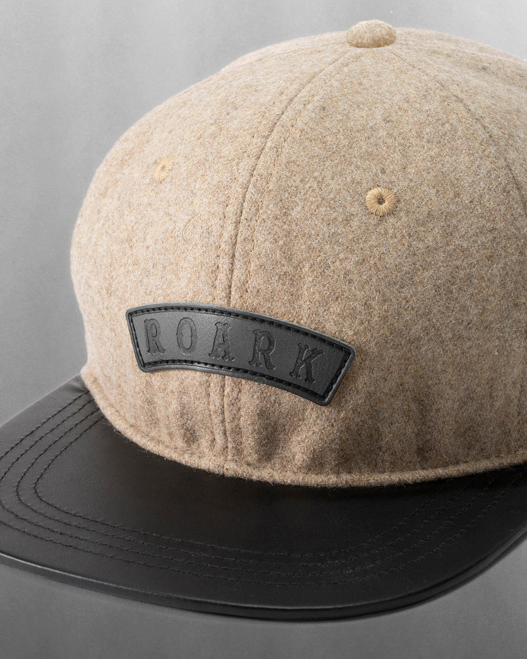 ROARK "MEDIEVAL" 6PANEL CAP - HIGH FOSSIL