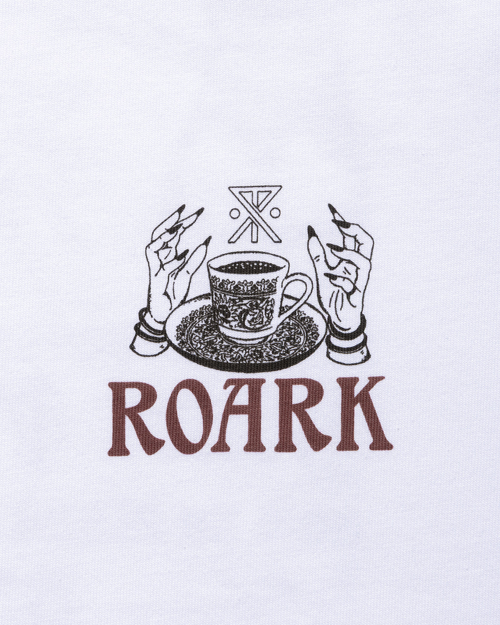 ROARK "READING RITUAL" L/S TEE WHITE