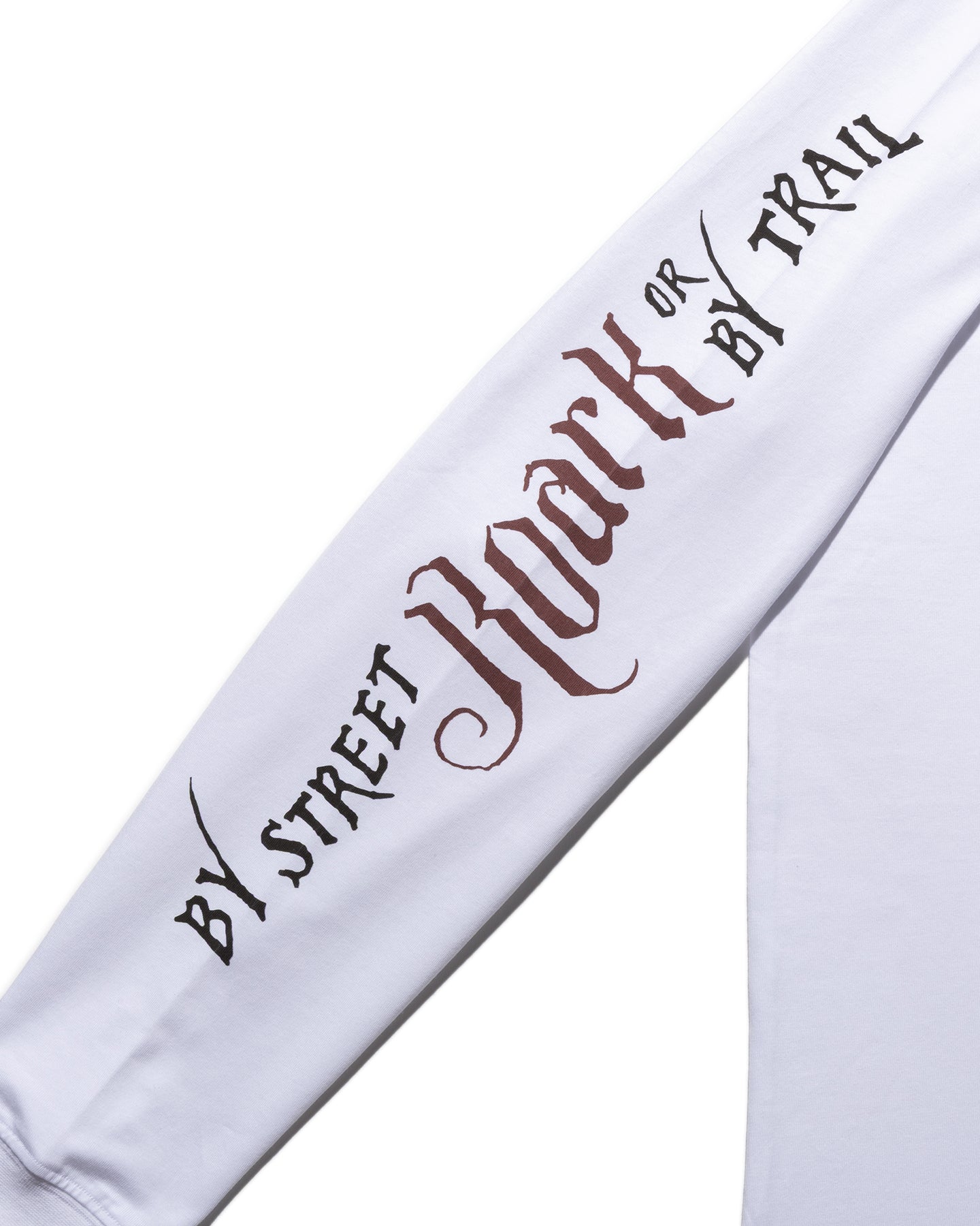 ROARK "READING RITUAL" L/S TEE WHITE