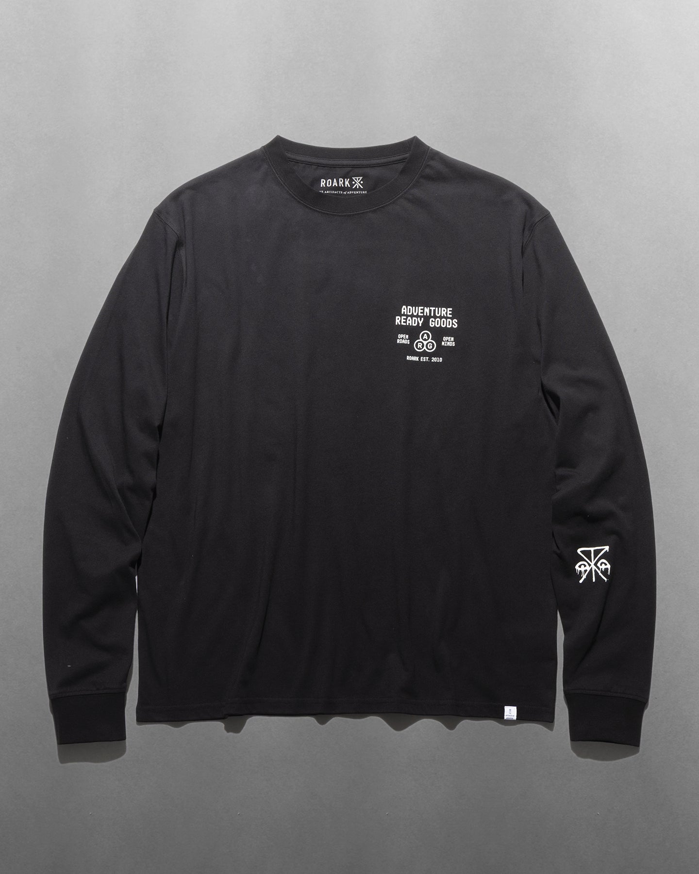 ROARK "ARG" L/S TEE BLACK
